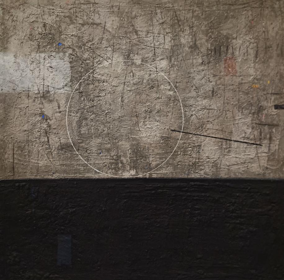 Abstracto negro/gris 1