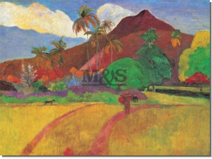 Gauguin : Paisaje Taihitiano 
