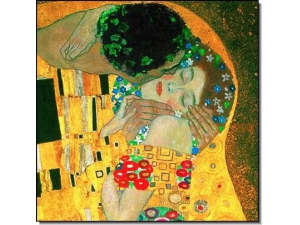 Klimt : El Beso 