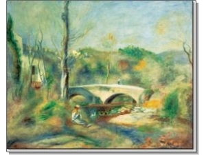 Renoir : Paisaje con Puente 