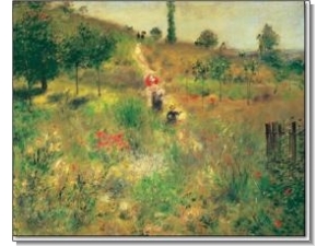 Renoir : Paseando por el camino de hierbas altas 