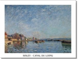 Sisley : El Canal de Loing 