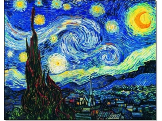 Van Gogh : Noche Estrellada  1