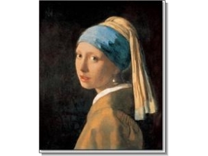 Vermeer : Cabeza de Chica (La joven de la perla) 