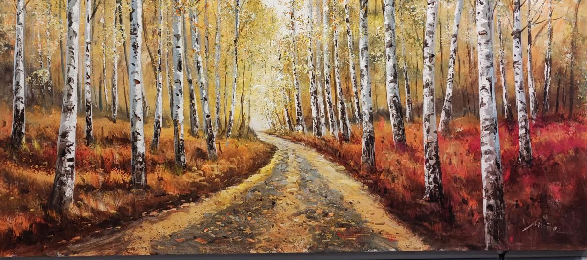 Bosque con camino 140x70 1