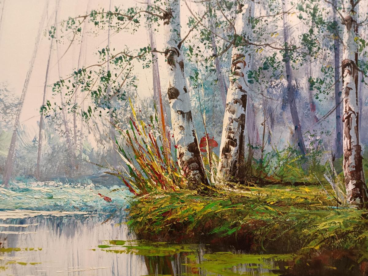 Bosque con rio 150x60 2
